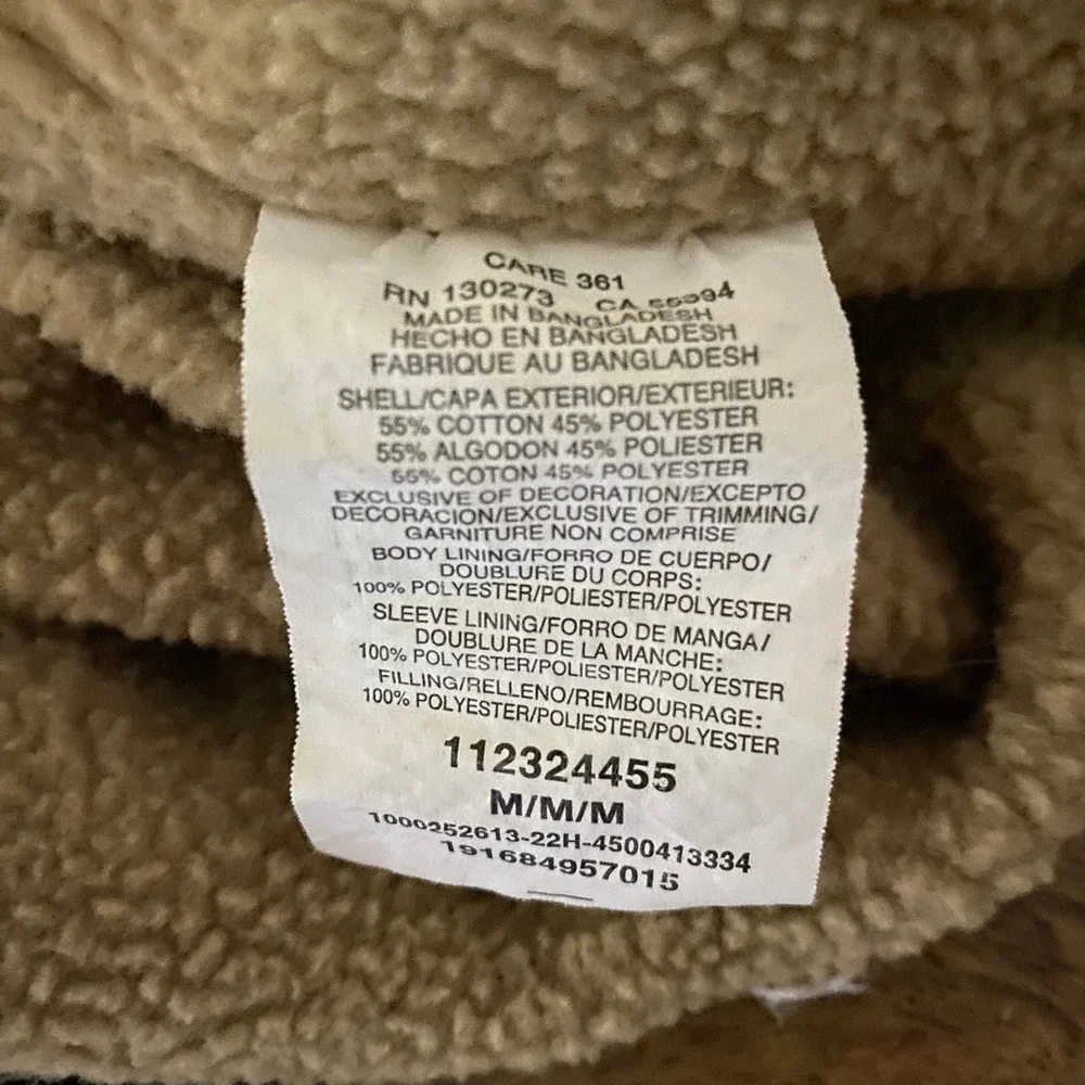 Wrangler sherpa lined